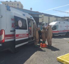 Pendik'te zehirlenen 3 işçi hastaneye kaldırıldı