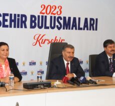 Sağlık Bakanı Koca, Kırşehir'de “Şehir Buluşmaları” programında konuştu: