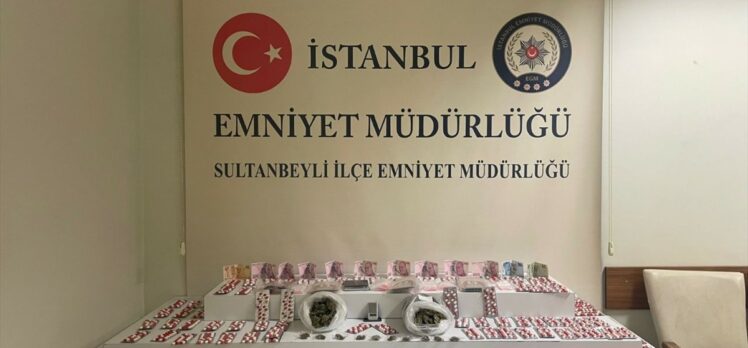 Sultanbeyli'de uyuşturucu operasyonunda 3 kişi yakalandı