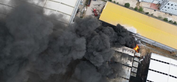 GÜNCELLEME  – Tekirdağ'da kimya fabrikasında çıkan yangın kısmen kontrol altına alındı