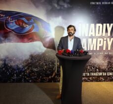 Trabzonspor'un “İnadıyla Şampiyon” belgeselinin basın gösterimi yapıldı