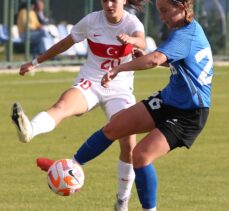 19 Yaş Altı Kadın Milli Futbol Takımı, hazırlık maçında Estonya'yı 3-2 yendi