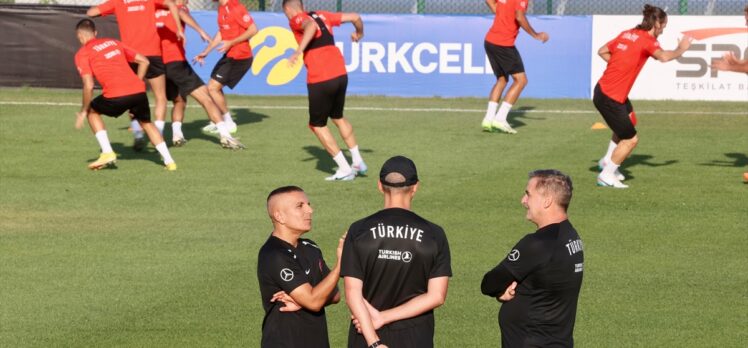 A Milli Futbol Takımı, Ermenistan maçının hazırlıklarına başladı
