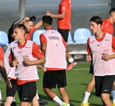A Milli Futbol Takımı, Ermenistan maçının hazırlıklarını sürdürdü