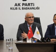 AK Parti Yerel Yönetimler Başkanı Yılmaz, Kilis'te konuştu: