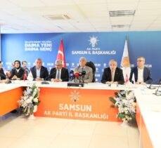 AK Parti Yerel Yönetimler Başkanı Yusuf Ziya Yılmaz, Samsun'da konuştu:
