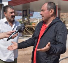 Aksaray'daki sele çalıştığı akaryakıt istasyonunda yakalanan işçi yaşadıklarını anlattı