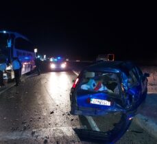 Amasya'da  zincirleme trafik kazasında 3 kişi yaralandı