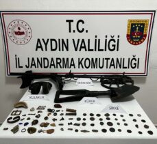 Aydın'da kaçak kazı yaparken yakalanan yabancı uyruklu tutuklandı