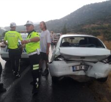Aydın'da sekiz aracın karıştığı kazada 8 kişi yaralandı