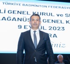 Badminton Federasyonunun yeni başkanı Ercan Yıldız oldu