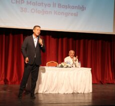 CHP Grup Başkanvekili Başarır, partisinin Malatya İl Kongresi'nde konuştu: