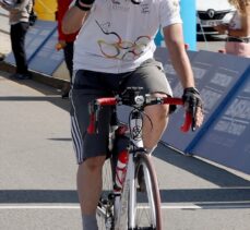 Decathlon Granfondo Amatör Yol Bisikleti Yarışı Ankara'da yapıldı