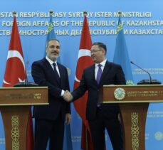 Dışişleri Bakanı Fidan, Kazak mevkidaşı Nurtileu ile ortak basın toplantısında konuştu: