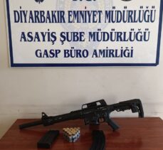 Diyarbakır'da av tüfeği ile havaya ateş eden şüpheli yakalandı