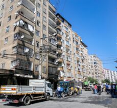 Diyarbakır'da bir iş yerinde çıkan yangında 1 kişi yaralandı