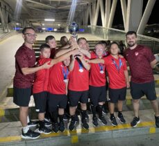 Down Sendromlu Futsal Milli Takımı oyuncuları Avrupa şampiyonluğunu değerlendirdi:
