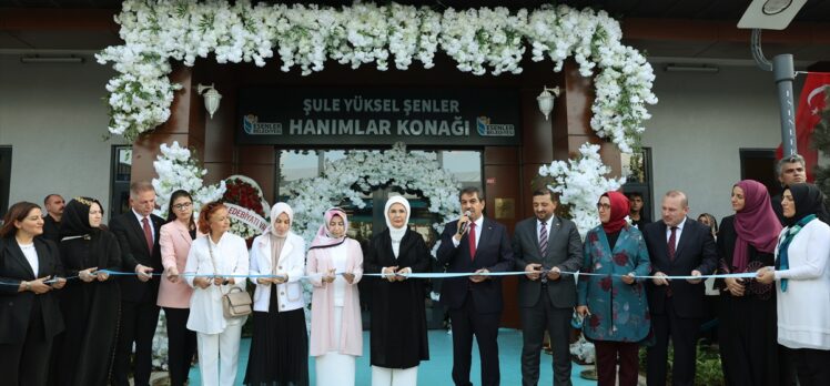 Emine Erdoğan, Şule Yüksel Şenler Hanımlar Konağı'nın açılışında konuştu: