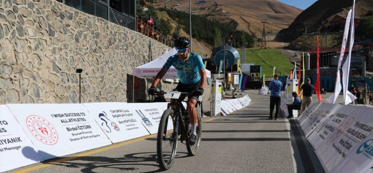 Erzurum'da MTA Cup Rice Series Dağ Bisikleti Yarışları başladı