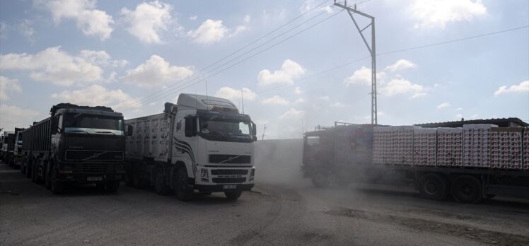 Gazze'den Batı Şeria ve İsrail'e mal ve ürün ihracı yeniden başladı