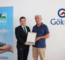 GökRail Sivas demiryolu vagon fabrikası, CK Enerji aracılığıyla I-REC sertifikası aldı