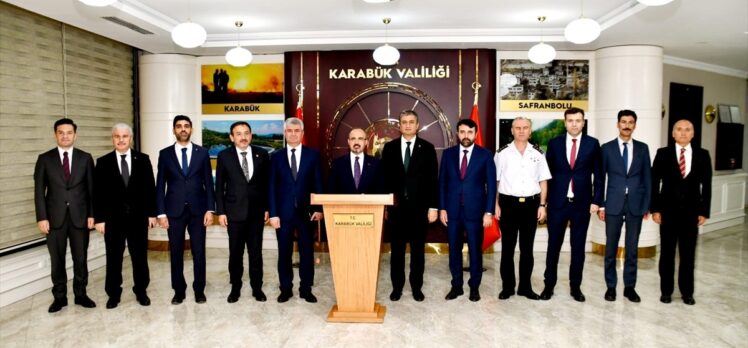 İçişleri Bakan Yardımcısı Turan Karabük Valiliğini ziyaretinde konuştu: