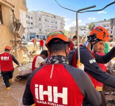 İHH sel felaketinin yaşandığı Libya'ya ekip ve acil yardım gönderdi