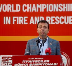 İstanbul'da “Uluslararası İtfaiyeciler Dünya Şampiyonası”nın açılış töreni yapıldı