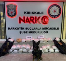 Kırıkkale'de 36 kilogram uyuşturucu ele geçirildi