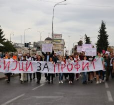 Üsküp'te, Radyoterapi ve Onkoloji Üniversite Kliniği’nin işleyişini protesto edildi