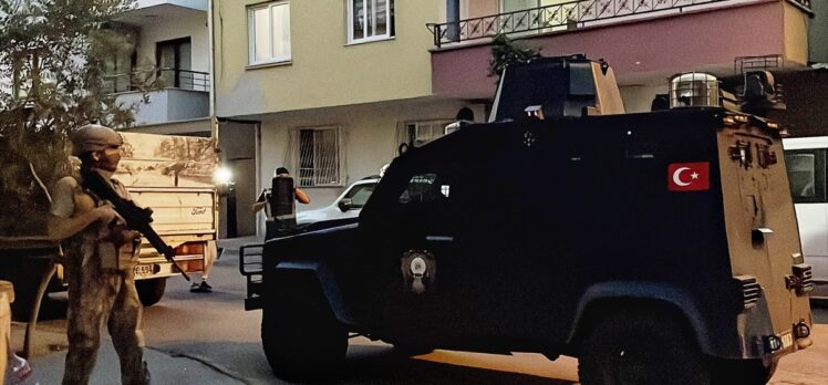 GÜNCELLEME – Mersin'de terör örgütlerine yönelik operasyonda 4 zanlı yakalandı