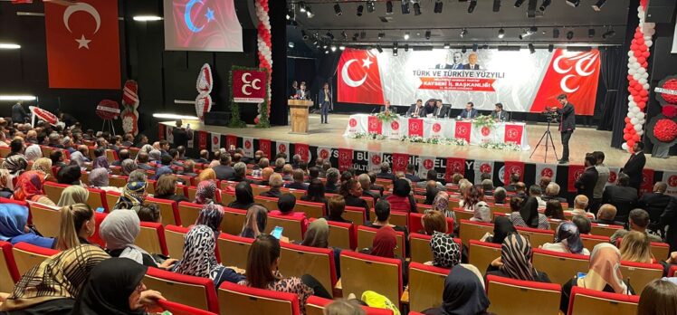 MHP Genel Başkan Yardımcısı Özdemir, Kayseri'de konuştu: