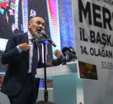 MHP Genel Başkan Yardımcısı Yıldırım, partisinin Mersin İl Kongresi'nde konuştu: