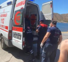 Muğla'da denizde boğulma tehlikesi geçiren kişi hastanede öldü