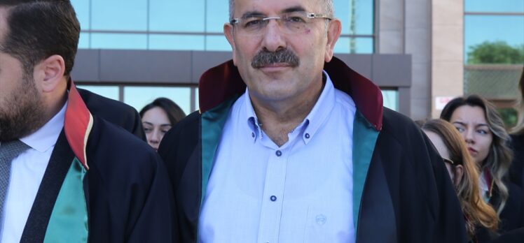Nevşehir'de bir avukatın darbedilmesi güvenlik kamerasına yansıdı