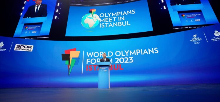 Olimpiyat sporcularını buluşturan “Dünya Olimpian Forumu” İstanbul'da başladı
