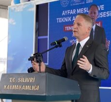 Silivri'de 24 derslikli Ayfar Mesleki ve Teknik Anadolu Lisesi'nin temeli atıldı