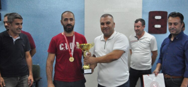 Şırnak’ta gerçekleştirilen 3 Bant Bilardo Turnuvası sona erdi