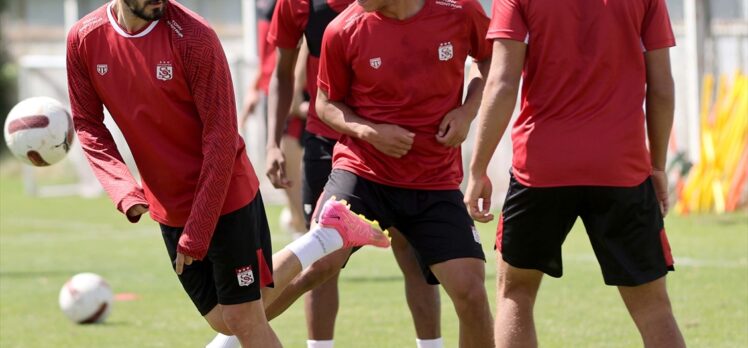Sivasspor, MKE Ankaragücü maçının hazırlıklarını sürdürdü