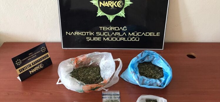 Tekirdağ'da uyuşturucu operasyonunda 10 şüpheli gözaltına alındı