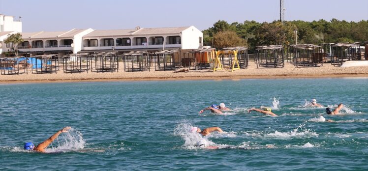 Türkiye Açık Su Yüzme Şampiyonası başladı