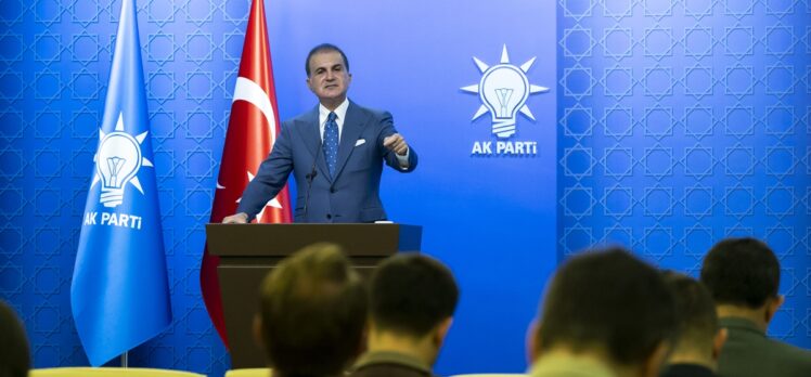 AK Parti Sözcüsü Çelik, gündeme ilişkin açıklamalarda bulundu: (1)