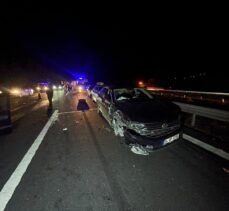 Anadolu Otoyolu’nda zincirleme trafik kazasında 7 kişi yaralandı