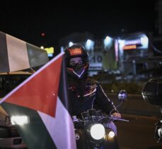Ankara'da “Filistin'e Yola Çık” konvoyu düzenlendi