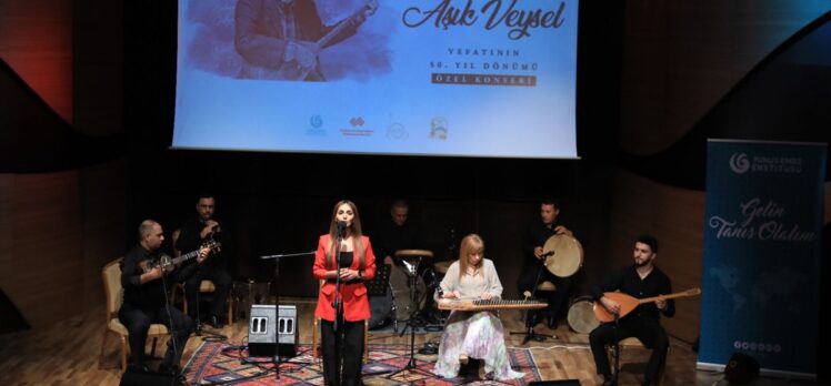 Aşık Veysel, Azerbaycan'da “Cumhuriyet'in Yüzü” konseriyle anıldı