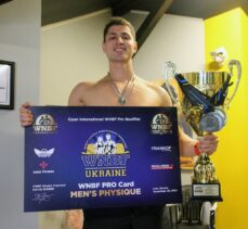 Avrupa şampiyonu doğal vücut geliştirme sporcusu gözünü dünya şampiyonluğuna dikti