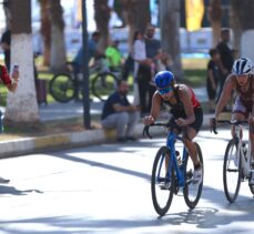 Avrupa Triatlon Kupası yarışları Mersin'de başladı