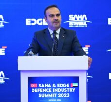 Bakan Kacır, SAHA İstanbul-EDGE Savunma Sanayi Buluşması'nda konuştu: