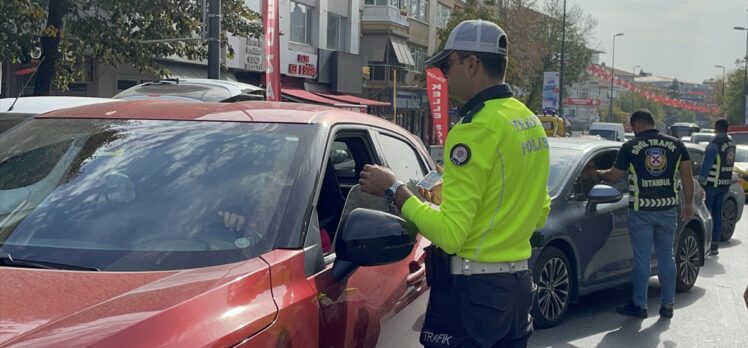 Bakırköy'de trafik denetiminde 5 sürücüye 10 bin 846 TL cezai işlem uygulandı