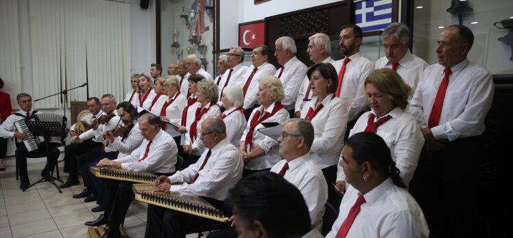 Batı Trakya'da, Atatürk'ün sevdiği Rumeli şarkıları konseri yapıldı